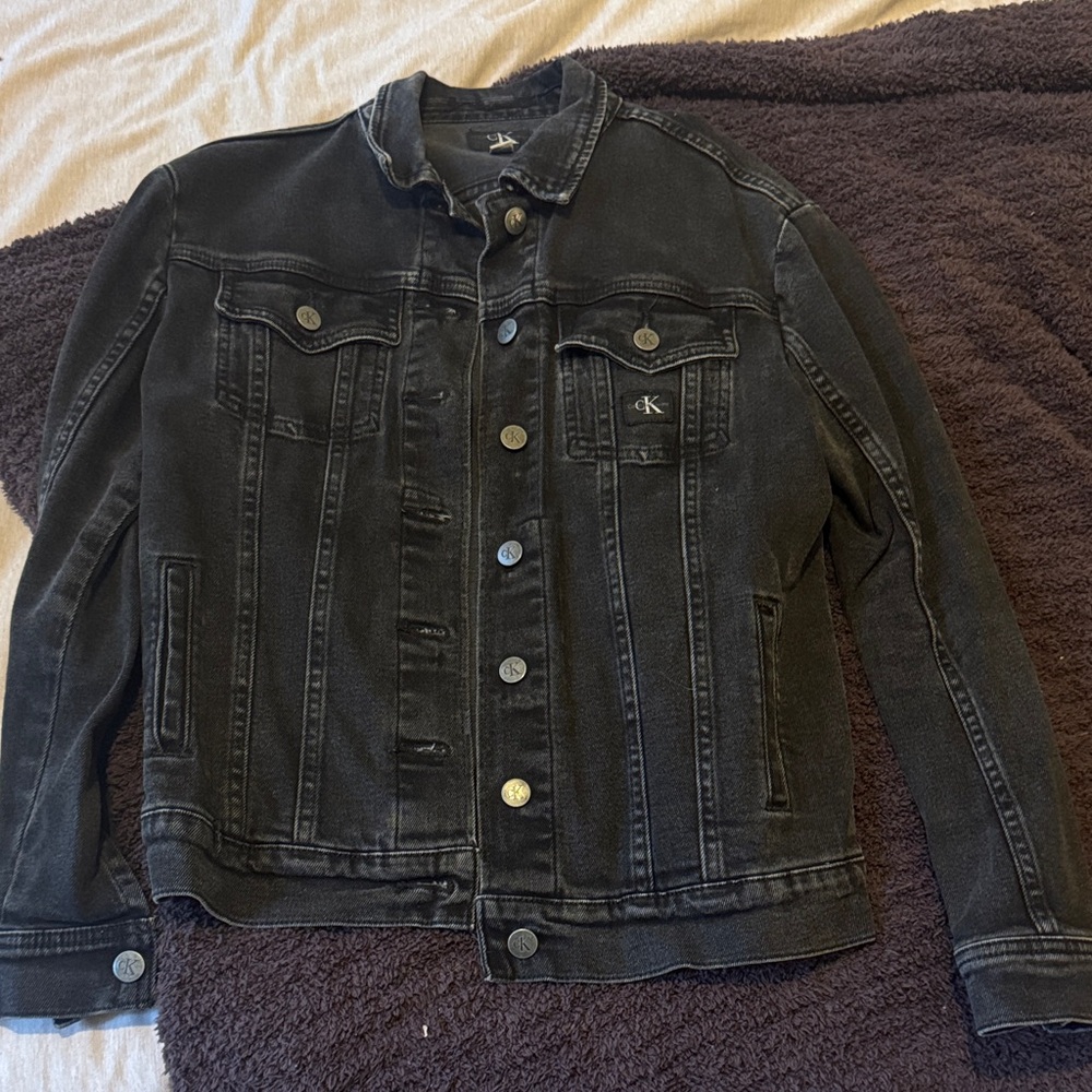 Calvin Klein Charcoal Denim Jacket
